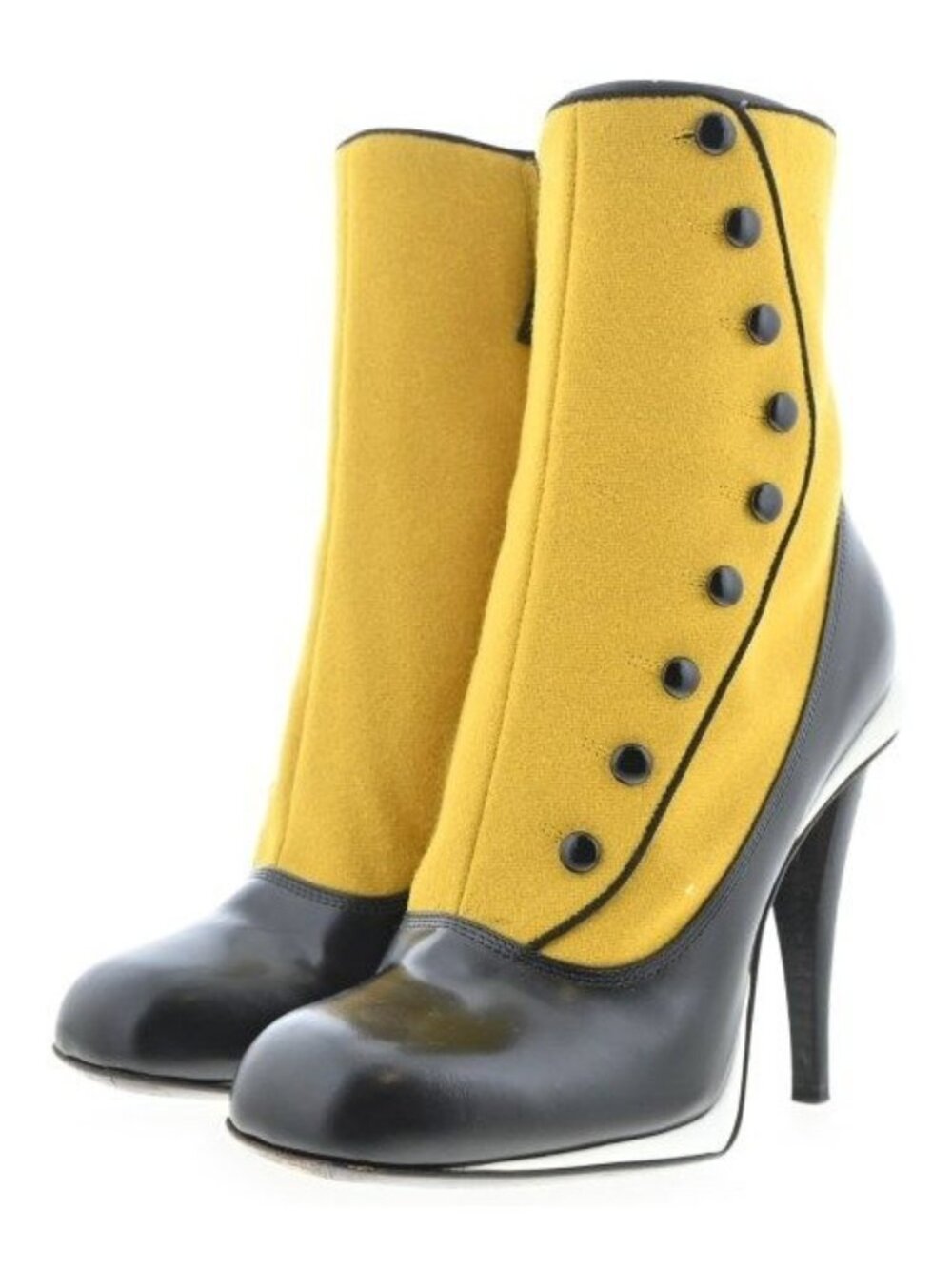 Fendi Boots Yellow